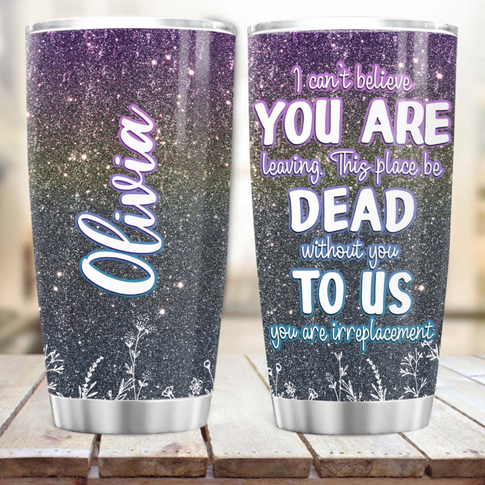 Personalized Fat Tumbler Gift - I can&#39;t believe