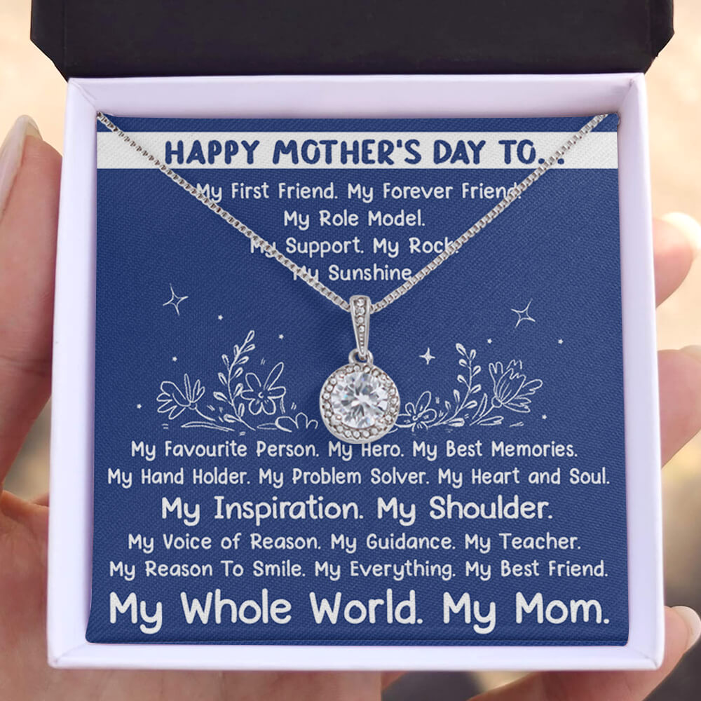 Happy Mother&#39;s Day - Eternal Hope Necklace Gift for Mom standard box