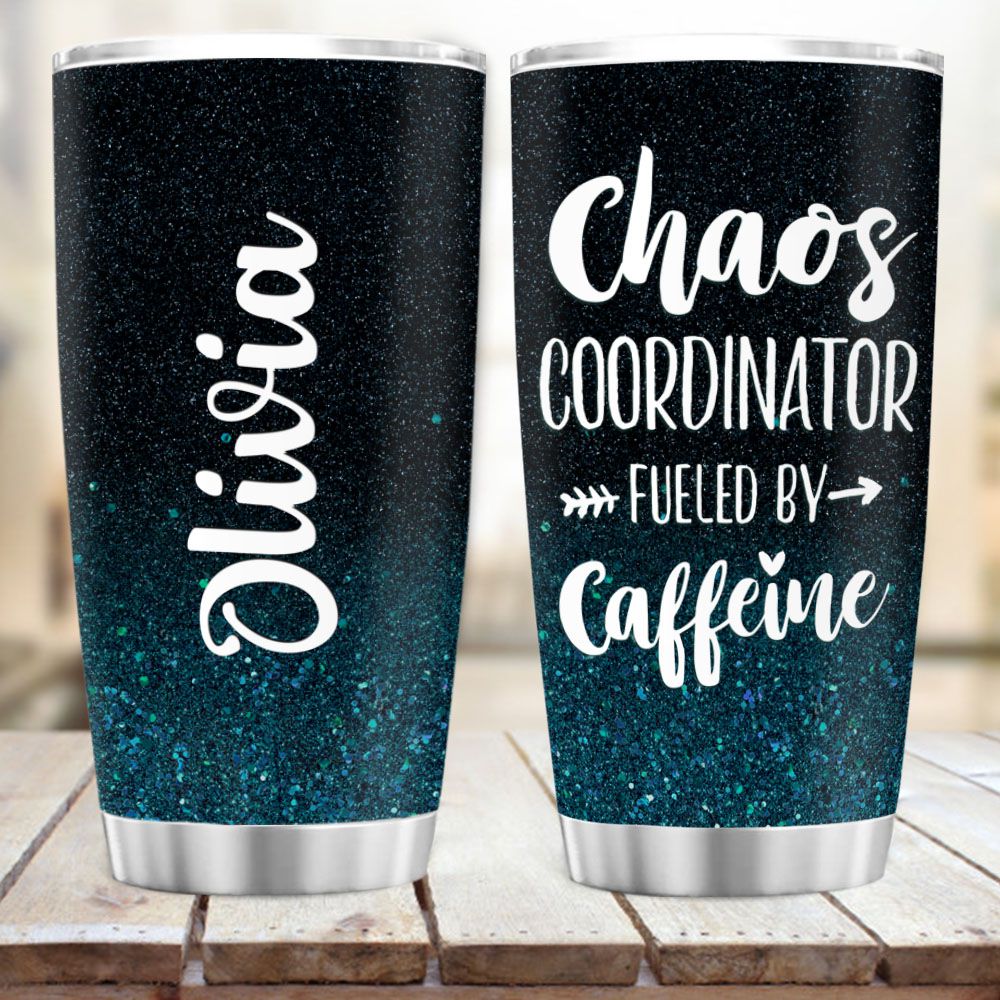 Personalized Fat Tumbler Gift - Chaos coordinator