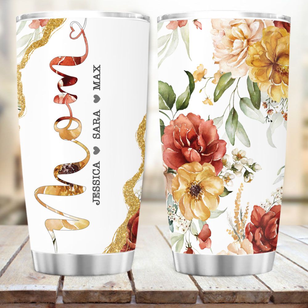 Personalized Fat Tumbler Gift - Best Mom Ever Tumbler from Son - Unifury