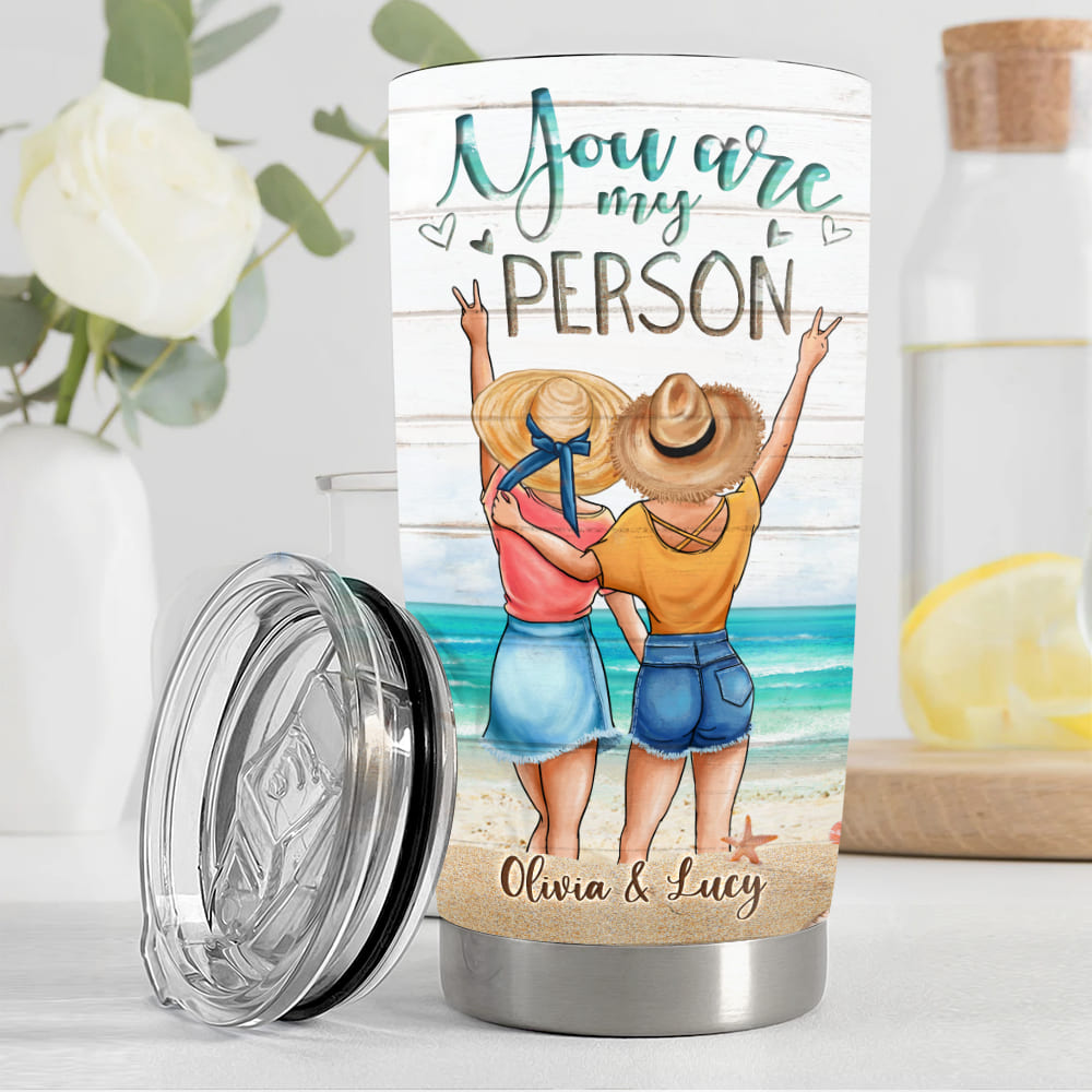 Personalized Fat Tumbler Gift - My human diary