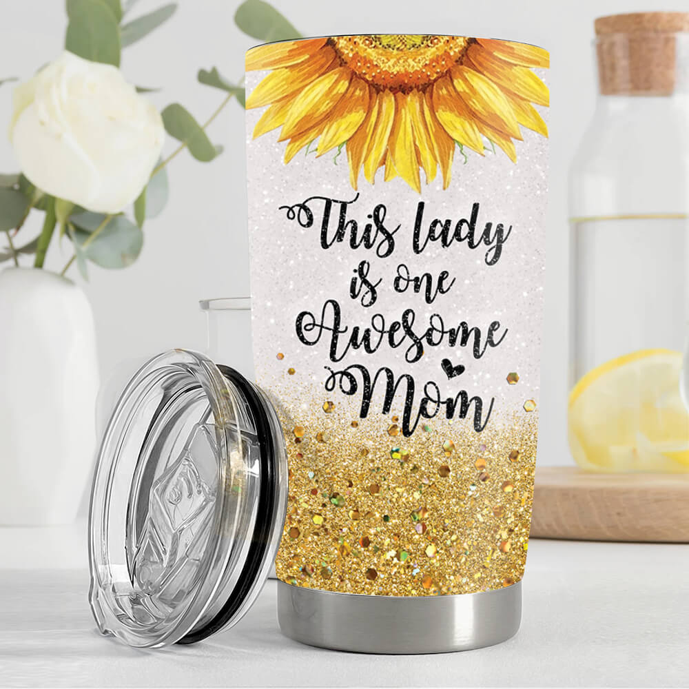 Personalized Fat Tumbler Gift - This lady is one awesome mom