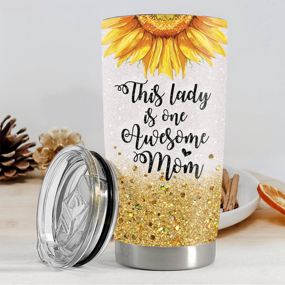Personalized Fat Tumbler Gift - Best Bonus Mom Ever - Thank you