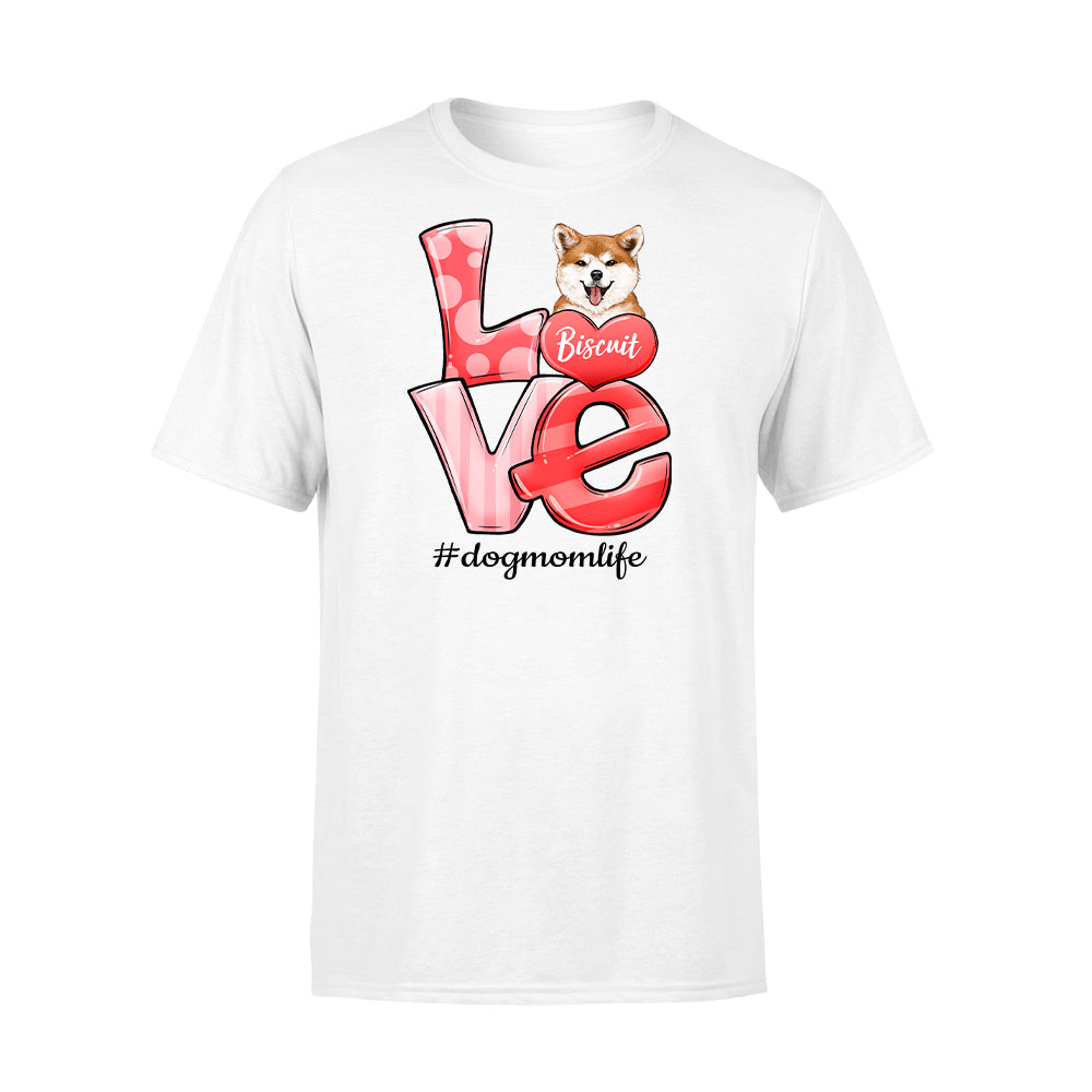 LOVE T-shirt - Valentine shirts personalized gifts for dog lovers