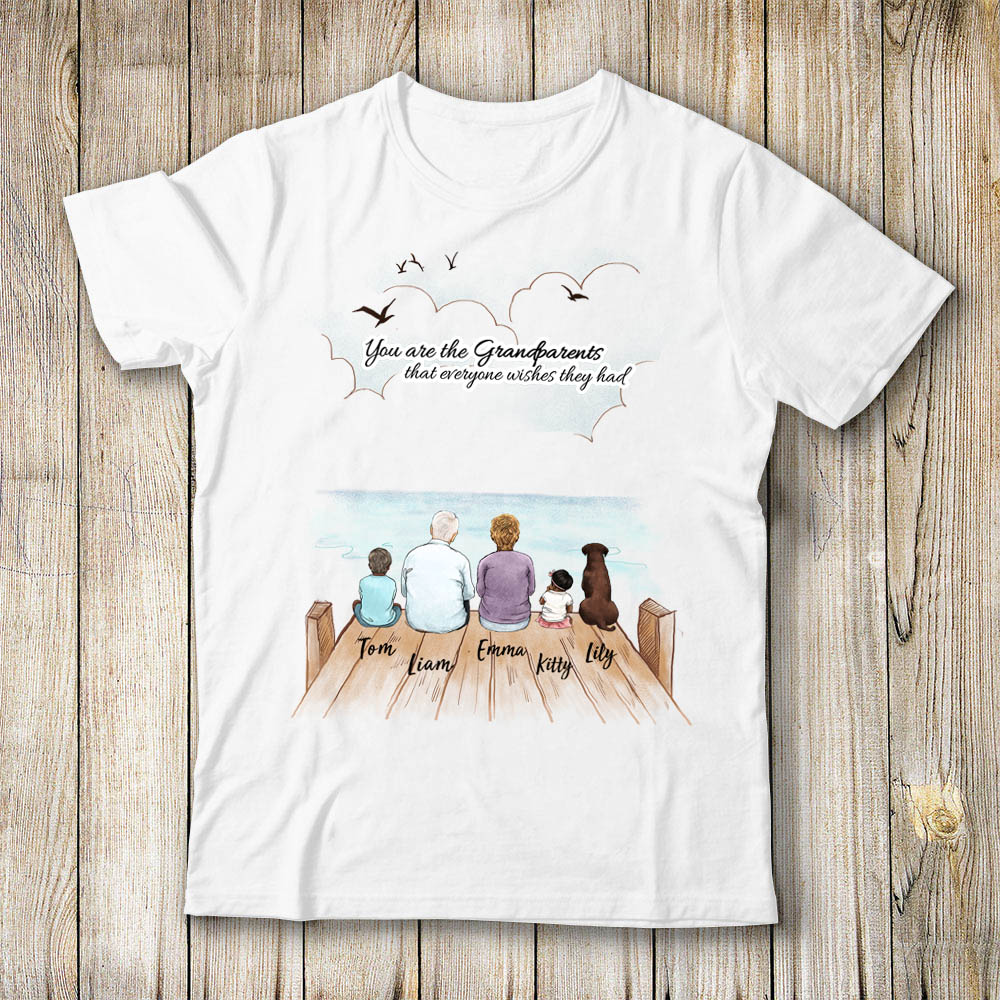 Personalized T-shirt - Gift For Grandparents