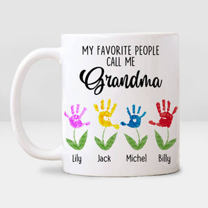  My Favorite People Call Me Mamaw Accent Mug