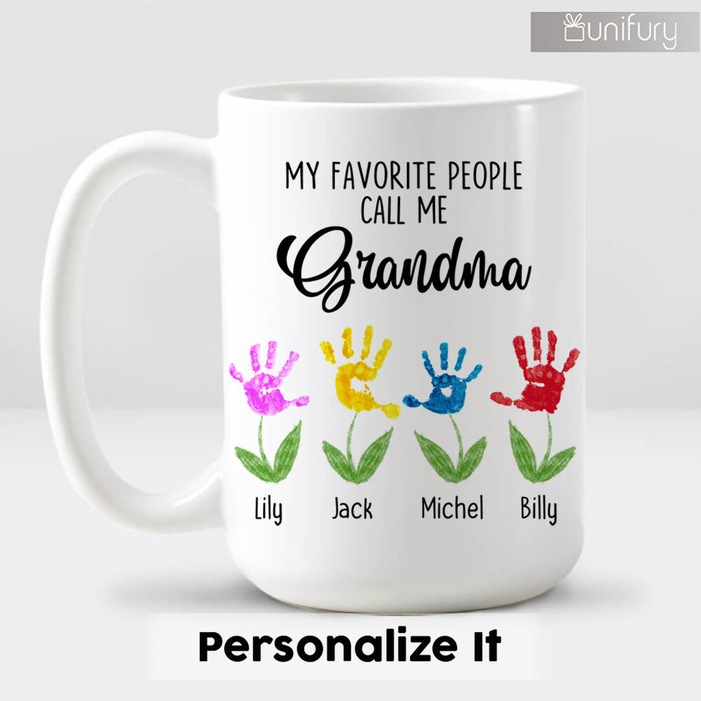 Grandma Coffee Mugs Birthday Gift for Grandparents Funny Grandma