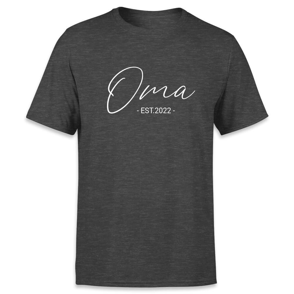 Oma Est. 2022 T-shirt - Grandma Shirts For Women Oma Gifts | Unifury ...