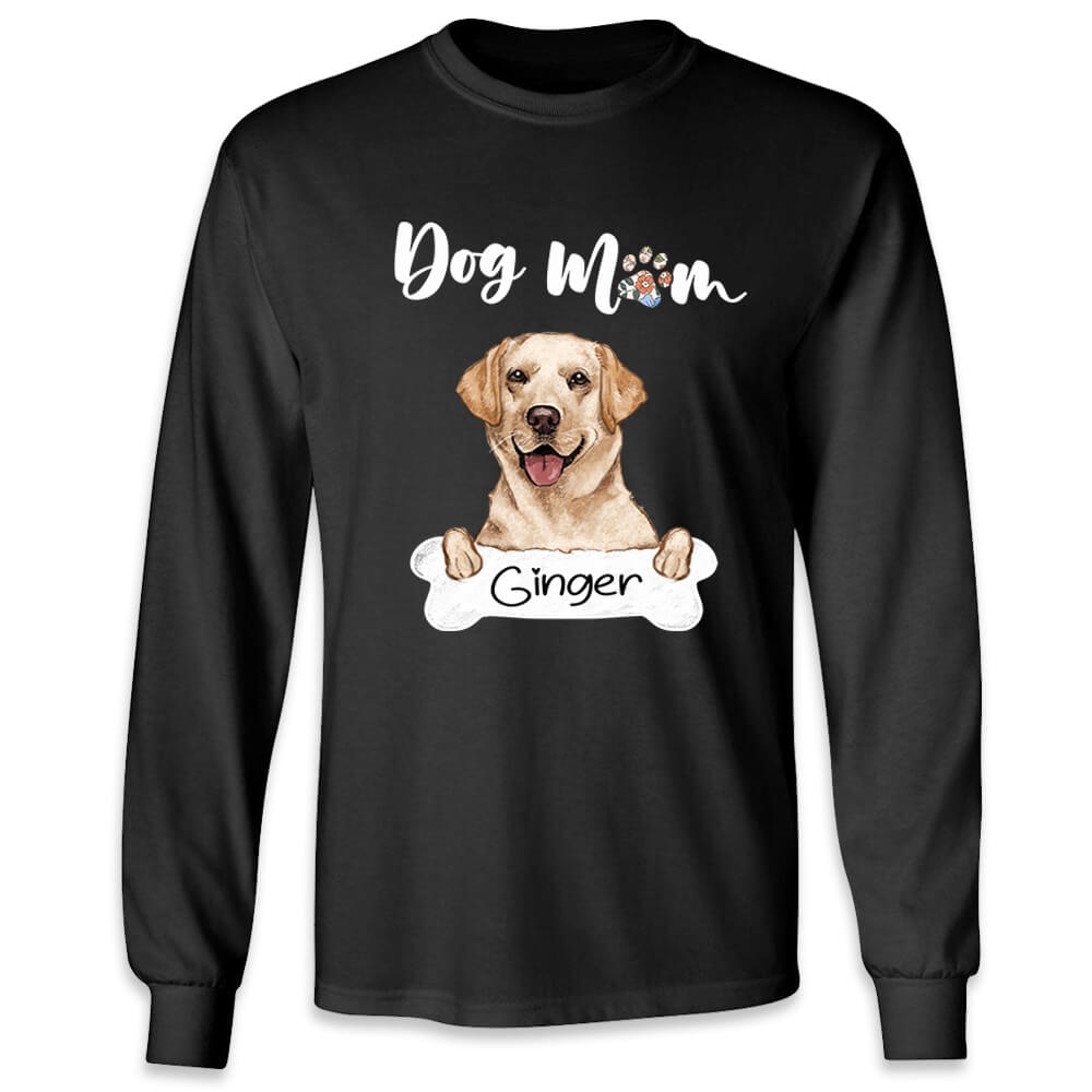 T-shirt Dog Mom Mother's Day Gifts Custom Shirts For Women | Unifury -  Unifury