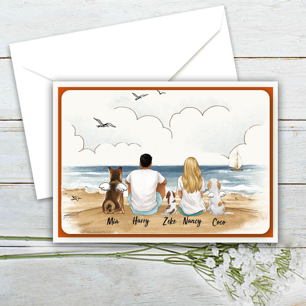 Personalized Postcard For Dog Lovers