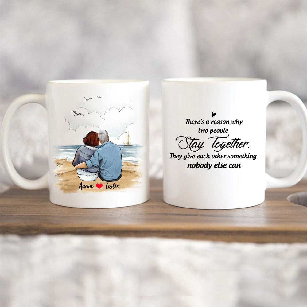 Personalized Couple Coffee Mug Gifts For Him For Her - Love quotes