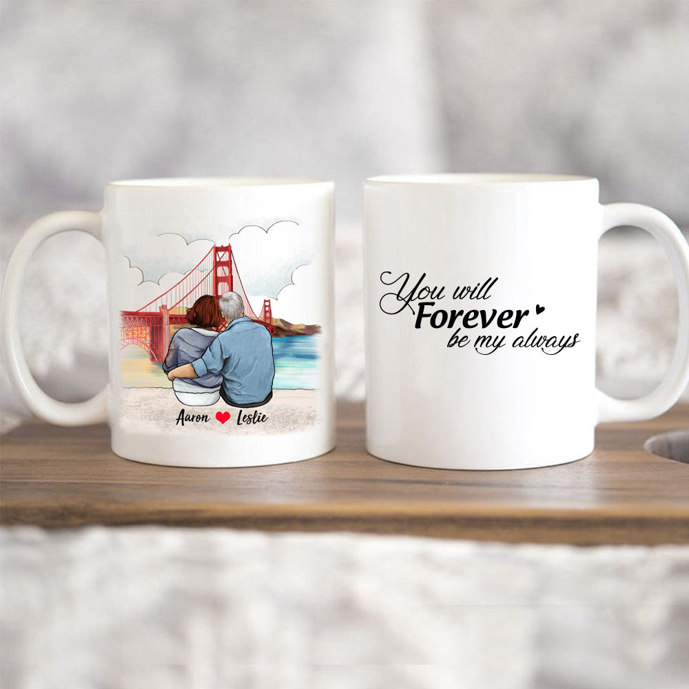Personalized Couple Coffee Mug Gifts For Him For Her - Love quotes