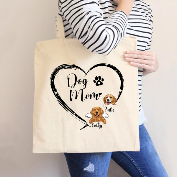 Zipper Dog Personalized All Over Tote Bag, Personalized Gift For Dog  Lovers, Dog Dad, Dog Mom - TO015PS12