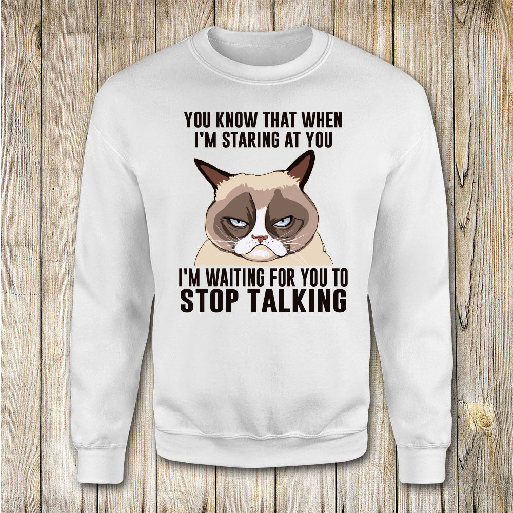 Personalized teacher grumpy cat sweatshirt gifts