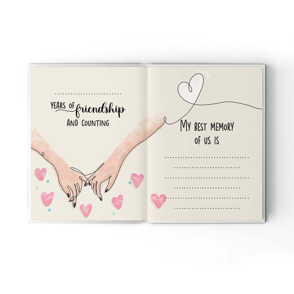 50 Reasons Why You're My Best Friend: Prompted And Personalized  Fill-In-Blank Gift Journal To Surprise Your Best Friend