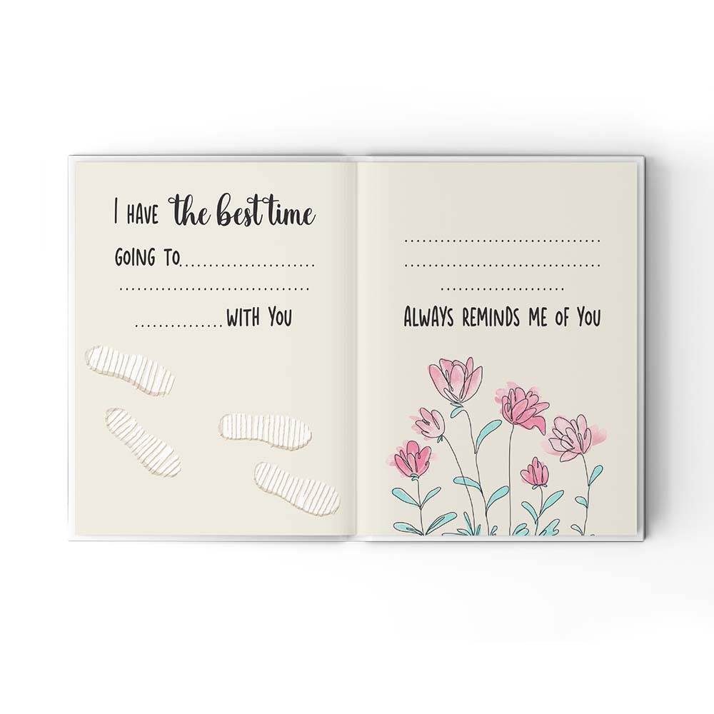 Why You&#39;re My Bestie - Fill In The Blank Hardcover Book With Prompts Best Friend Gift for Birthday or Just Because - Best Friend Journal