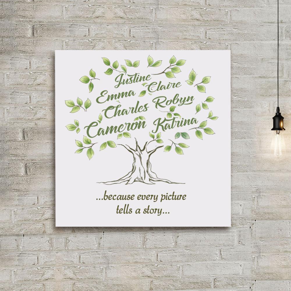 Custom Family Tree Of Life Photo Tile