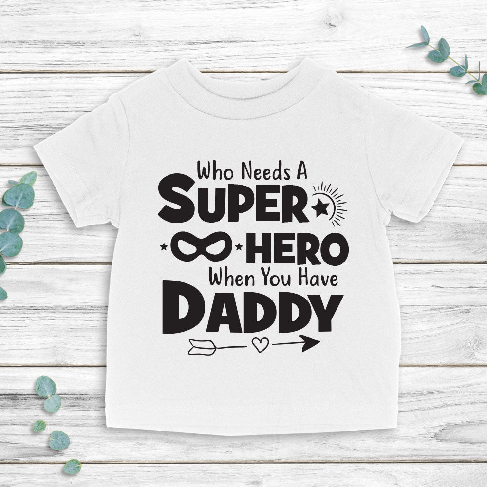 Father's Day Funny Gift Ideas Apparel Papa Baseball Font Dad Father T-Shirt