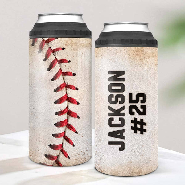 Baseball Beer 4 Bottle Can Cooler – Beyond Sports Gifts