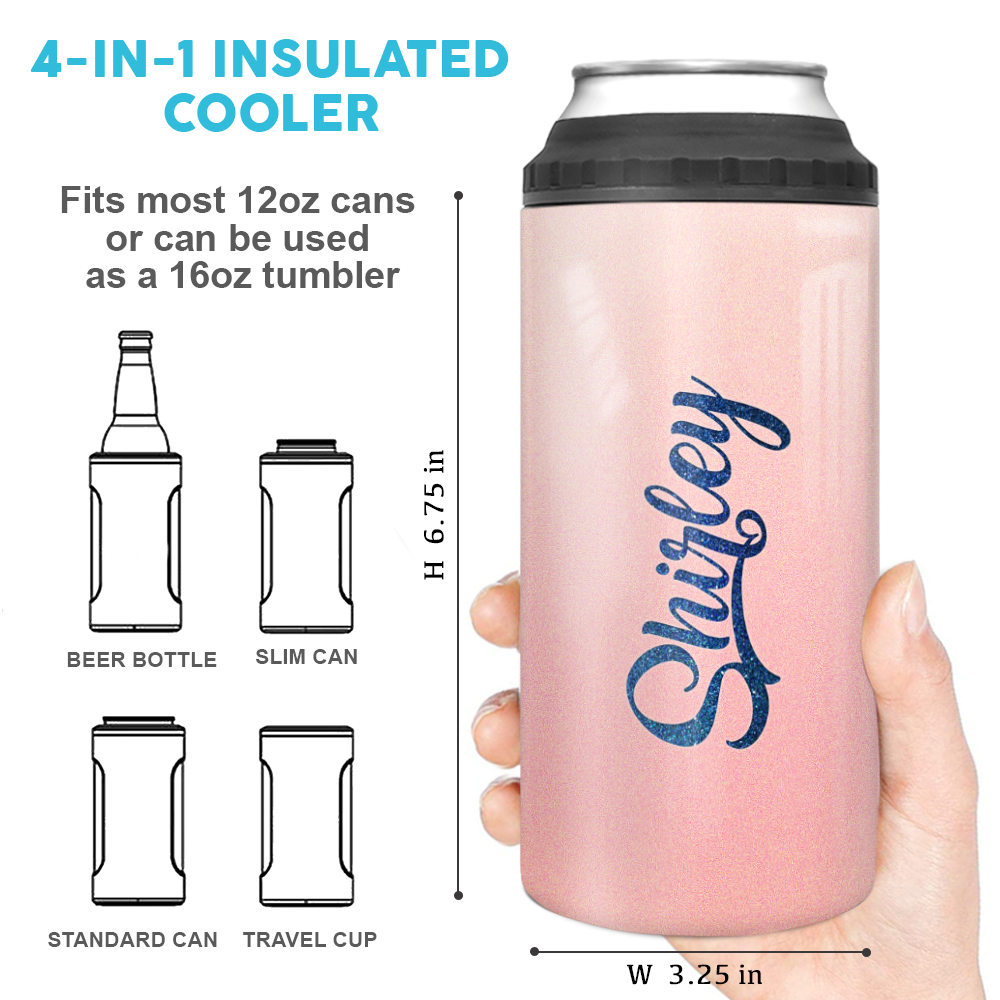Personalized Can Cooler Gift - I never asked