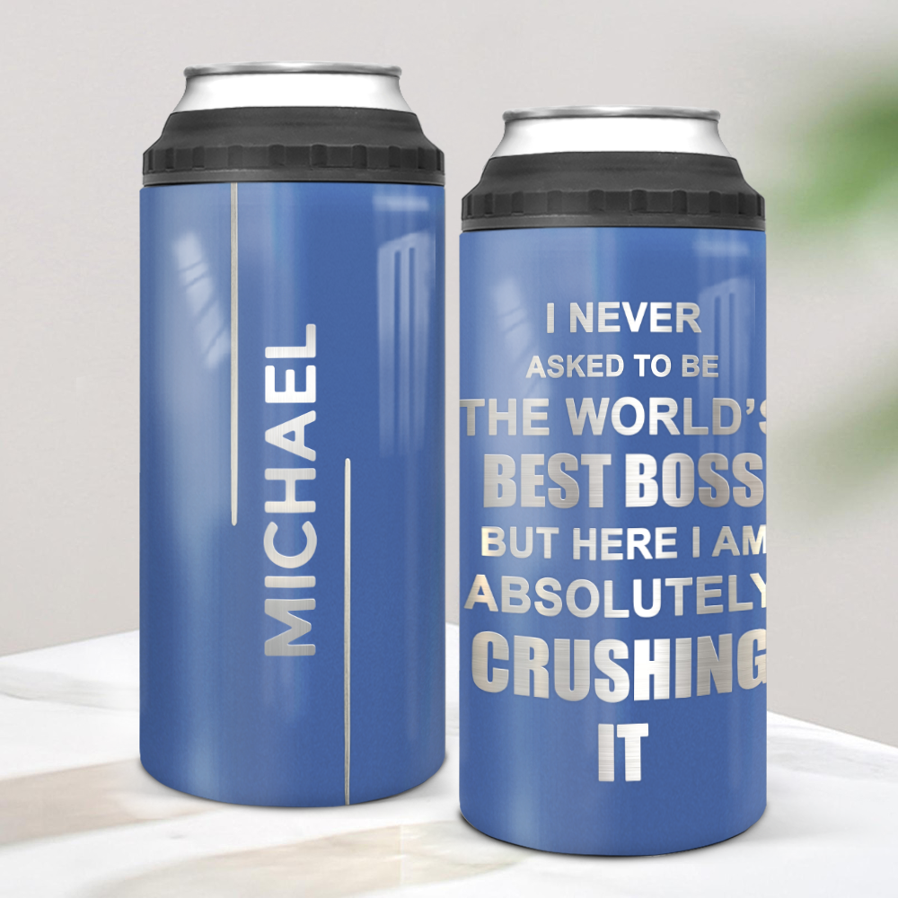 Personalized Can Cooler Gift I Never Asked 1 Unifury