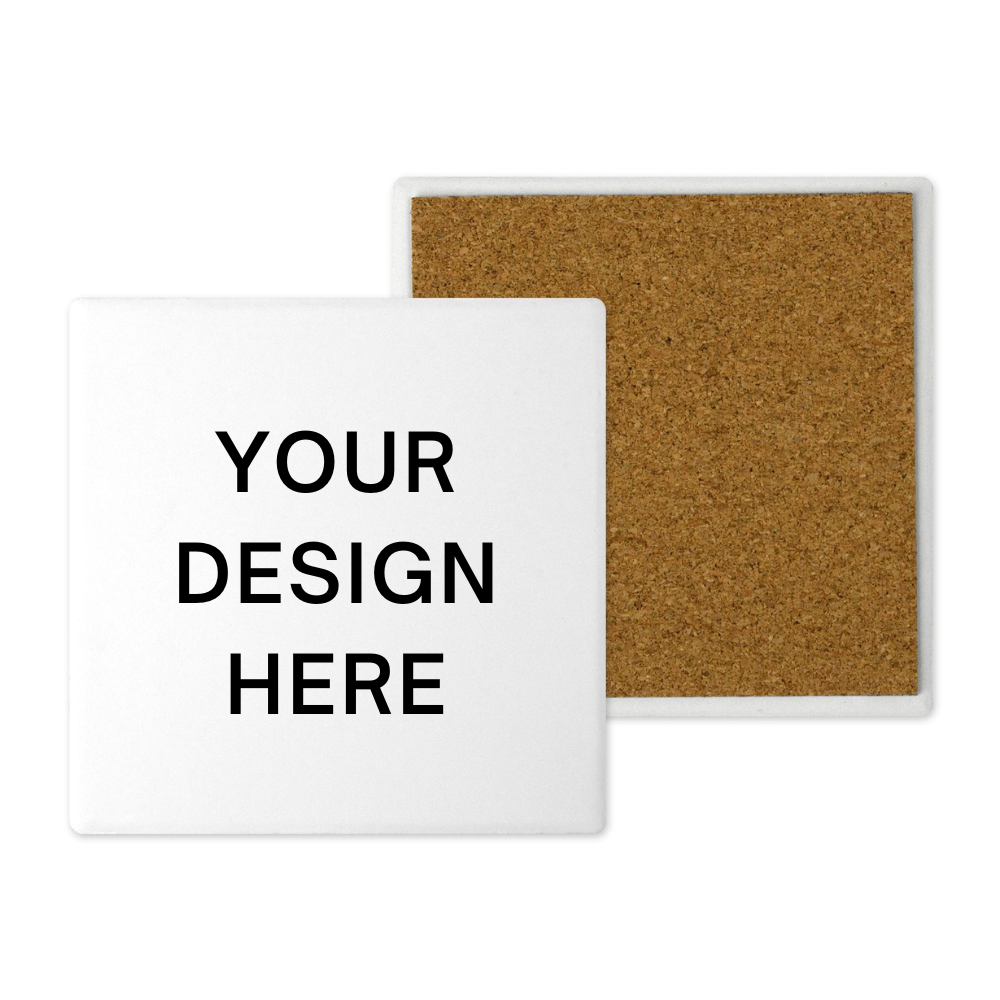 Your Design Here Stone Coasters (set of 4) With Your Personal Custom Design