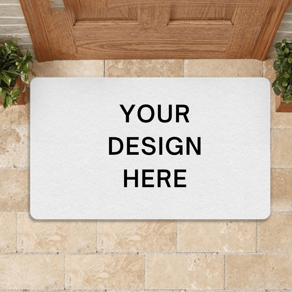 Your Design Here Doormat With Your Personal Custom Design