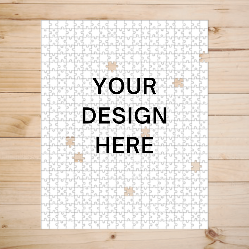 Your Design Here Puzzle With Your Personal Custom Design