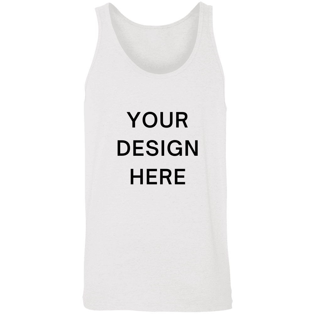 Your Design Here Tank Top With Your Personal Custom Design | Unifury ...