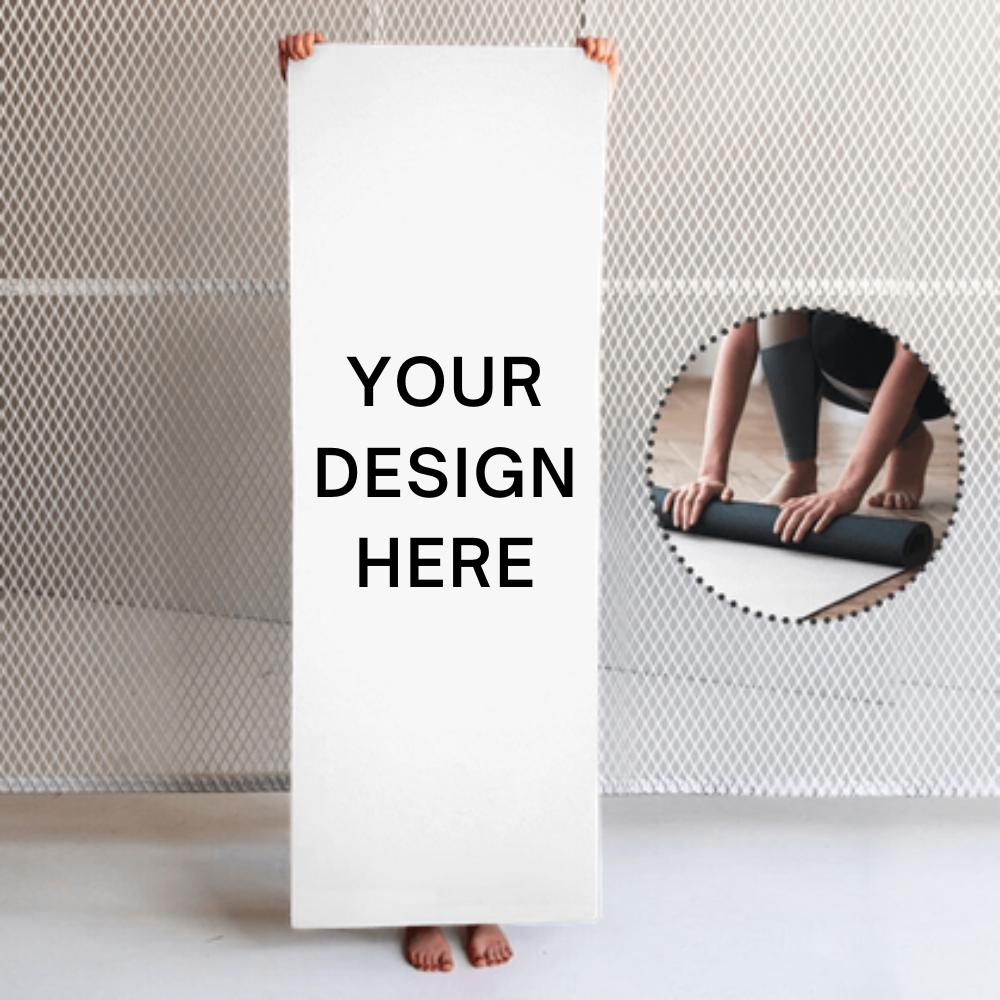 Your Design Here Yoga Mat With Your Personal Custom Design