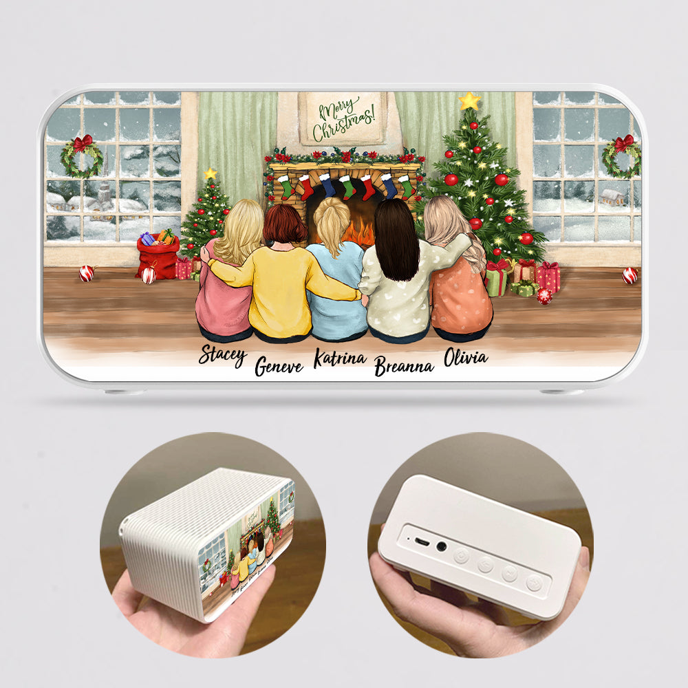 Personalized Bluetooth Speaker gifts for best friends - Christmas