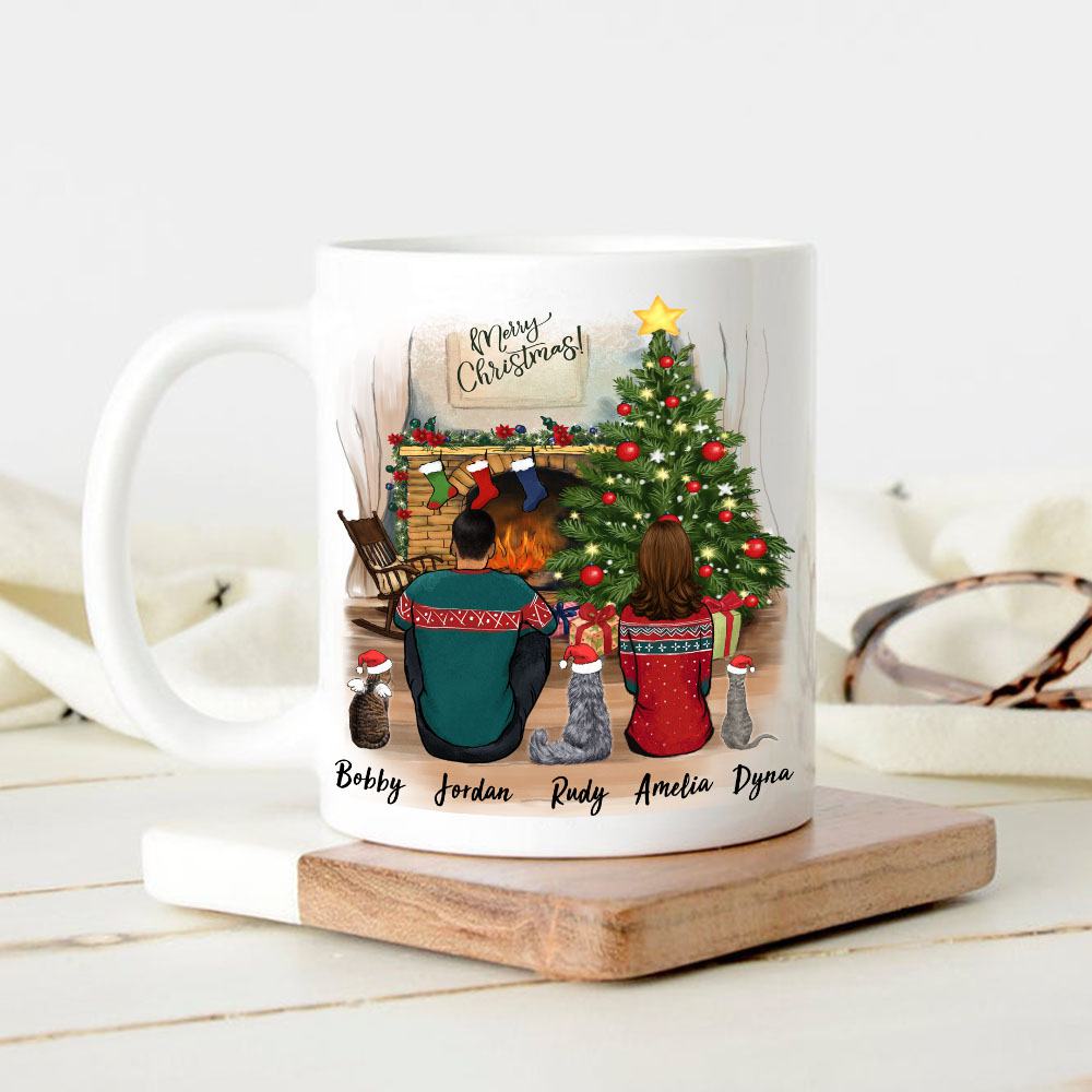 Cute Cat Mug for Cat Lovers - Christmas Gifts