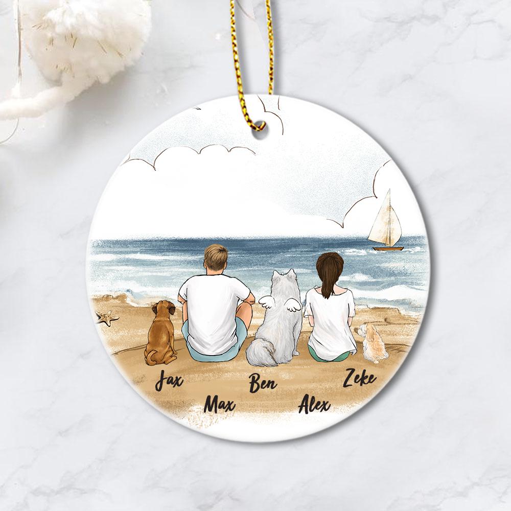 Custom Dog Ornament - Christmas Ornaments for Dog Lovers