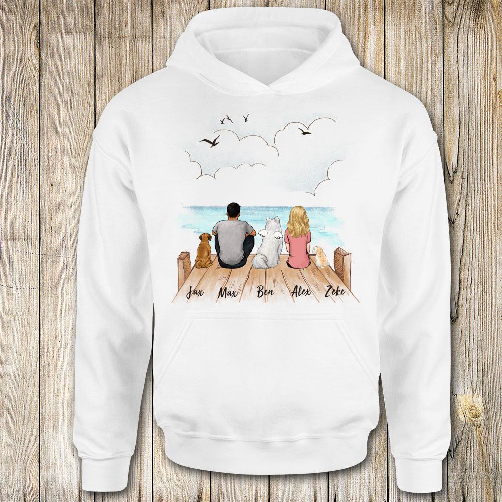 Best Custom & Unique Hoodie For Dog Mom, Dog Dad