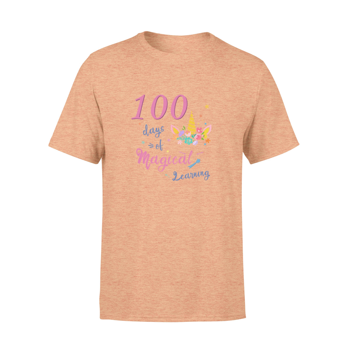 [Man Woman] Happy 100 days of school premium t-shirt ideas for kid kindergarten students - 100 days of magical learning