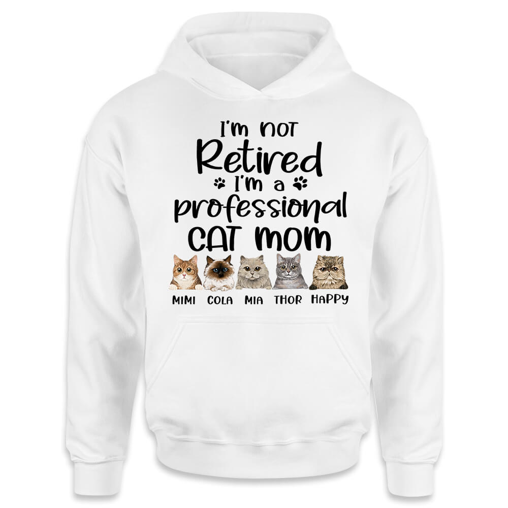 Cat 2024 mom hoodie