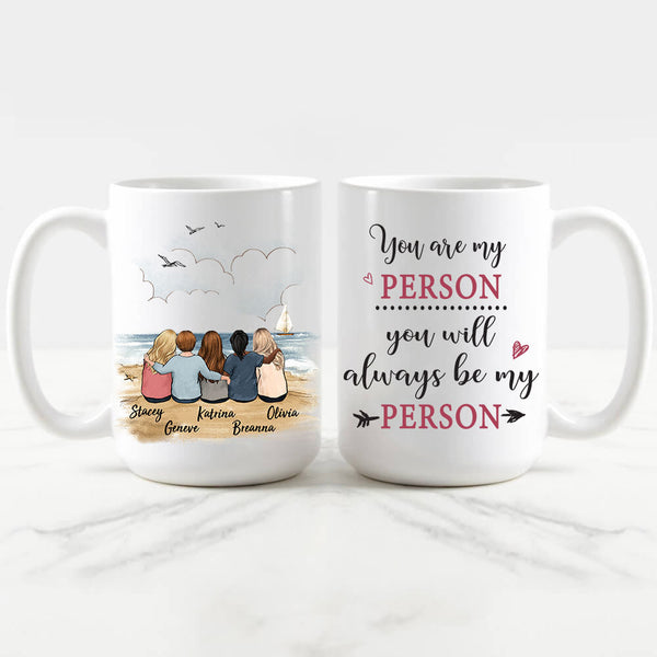 Personalized Mom Edge to Edge Coffee Mug 15oz Unifury