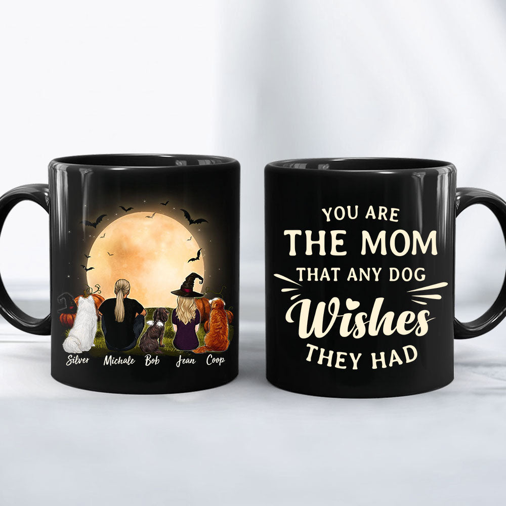 Unique Dog Owner Halloween Coffee Mug 