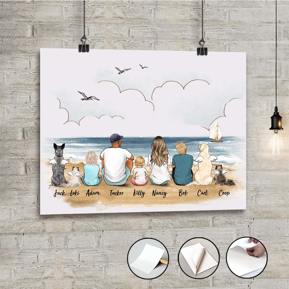 Custom Wall Posters For The Whole Family &amp; Pet - Beach