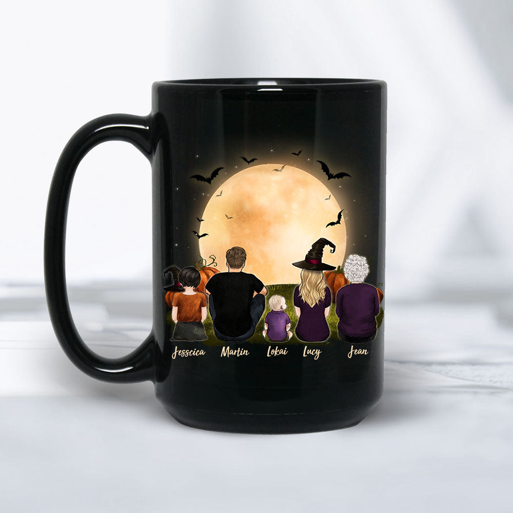Family Halloween Coffee Mug  - Halloween Mug 15 OZ