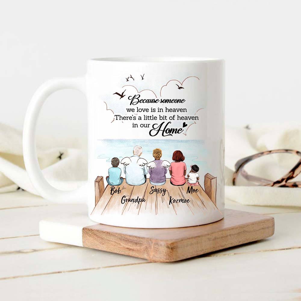 memorial personalized coffee mug