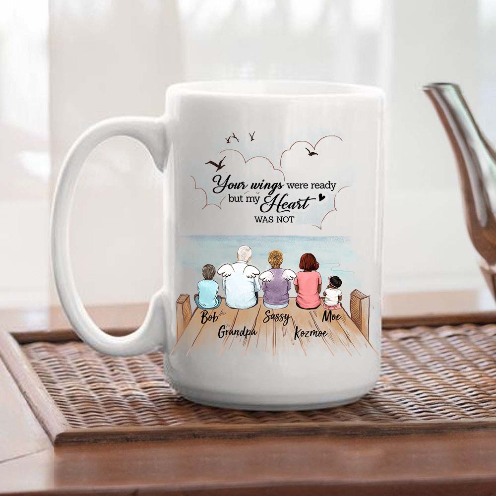 memorial personalized coffee mug