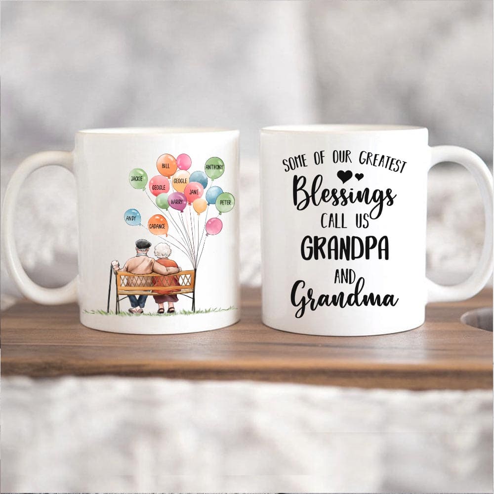 Great Grandparents Coffee Mug Gift Set, Grandma & Grandpa