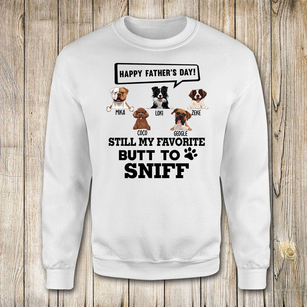 Funny Father&#39;s Day sweatshirt gift for dog dad